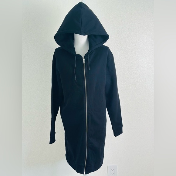 Etre Cecile Jackets & Blazers - Être Cécile Cubs Longline Black Hoodie Size Small